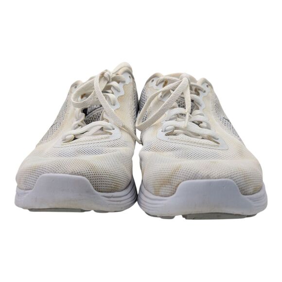 Nike Women's 10 Revolution 3 White Gray Running Walking Shoes Sneakers Active - Picture 6 of 8